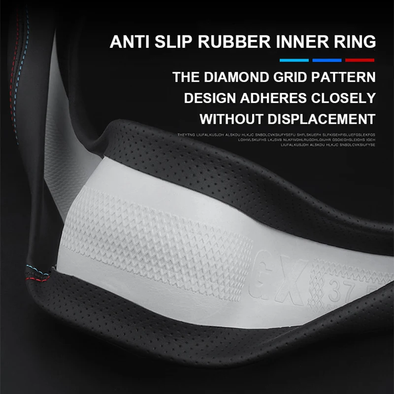 Car Leather Steering Wheel Cover For Subaru Forester Sh Sj Levorg XV Ascent Outback Impreza Legacy Crosstrek Tribeca BRZ WRX STI - Image 5