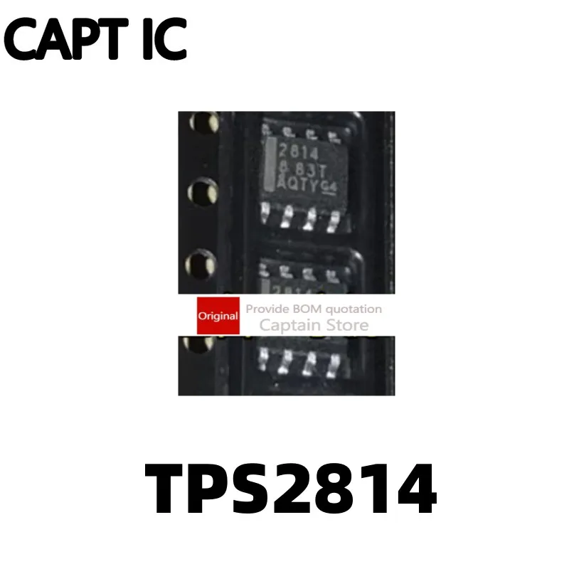 5PCS TPS2814DR TPS2814D 2814 SOP8 chip