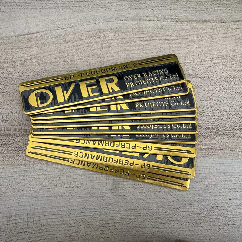 10 pegatinas 3D de aluminio resistentes al calor para tubo de escape de motocicleta, calcomanía para silenciador Yoshimura Yamaha Suzuki BMW