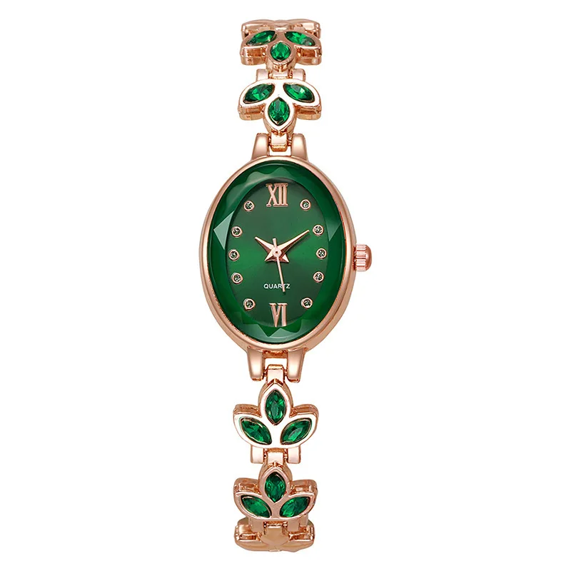 

Women's Watches Light Luxury Female Watch Oval Ladies Fashion Quartz Bracelet Wristwatch Dress Female Clock Relogio Feminino
