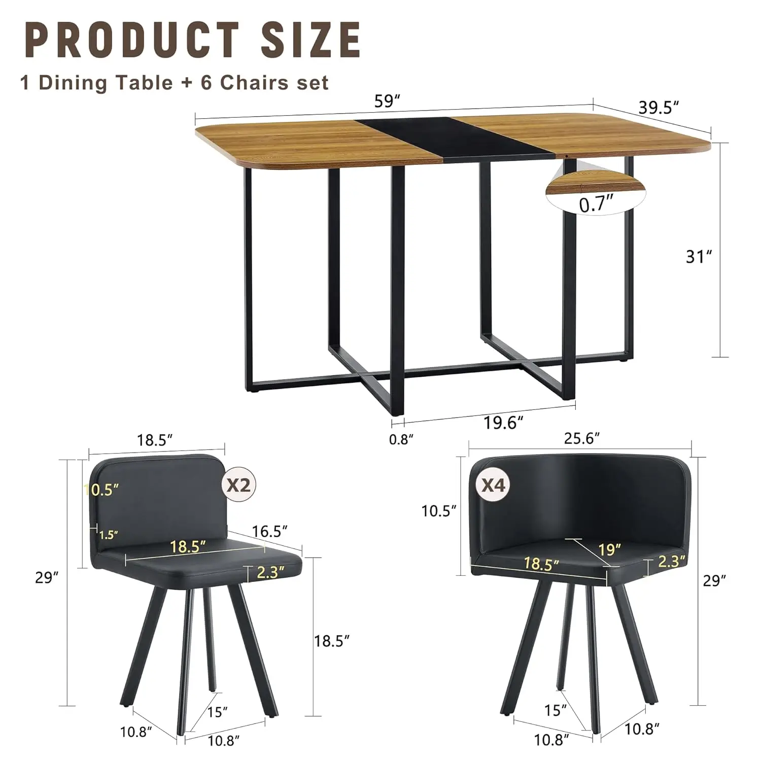 7-Piece Dining Set 2