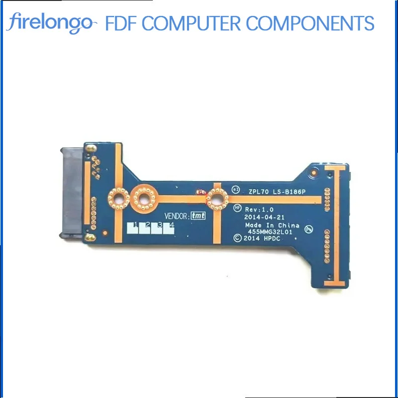 For HP 470 G2 Original ZPL70 LS-B186P Optical Drive Hard Drive Interface Board for Laptop