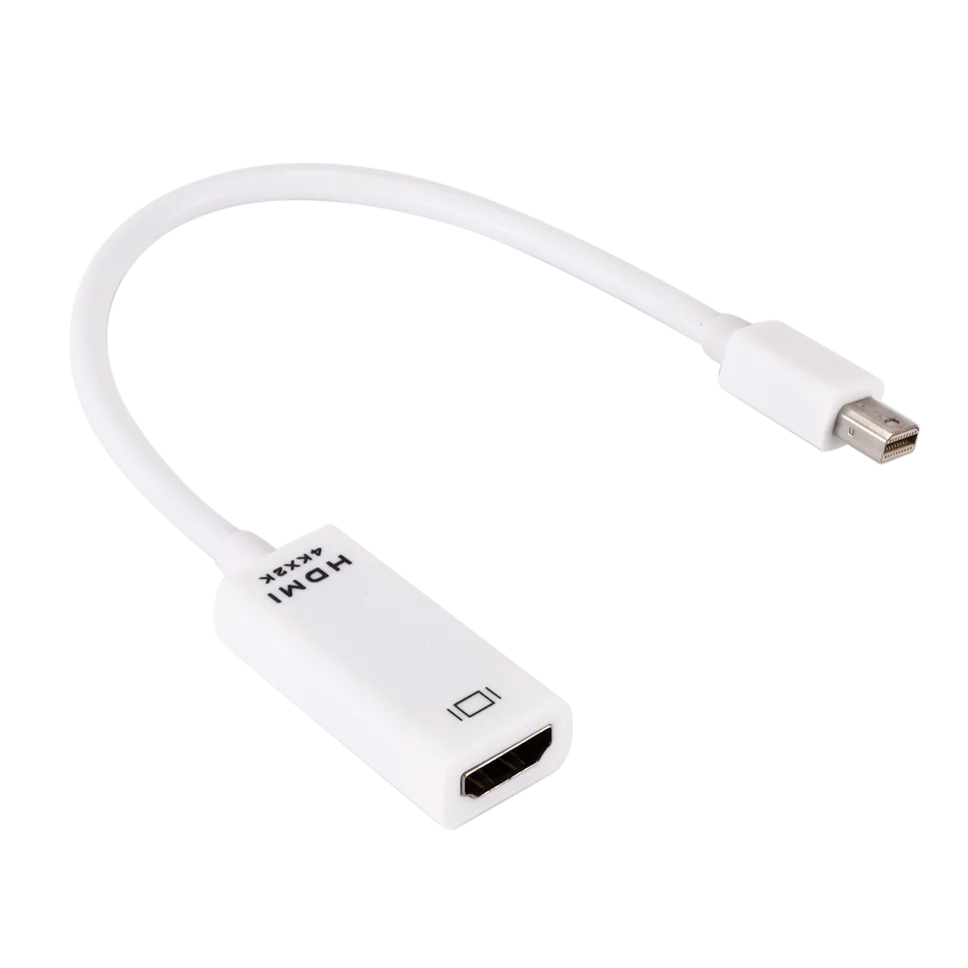 Grwibeou-convertidor 4K Mini DP a HDMI, cable adaptador Thunderbolt 2 Mini Displayport a HDMI para Apple MacBook Air Pro