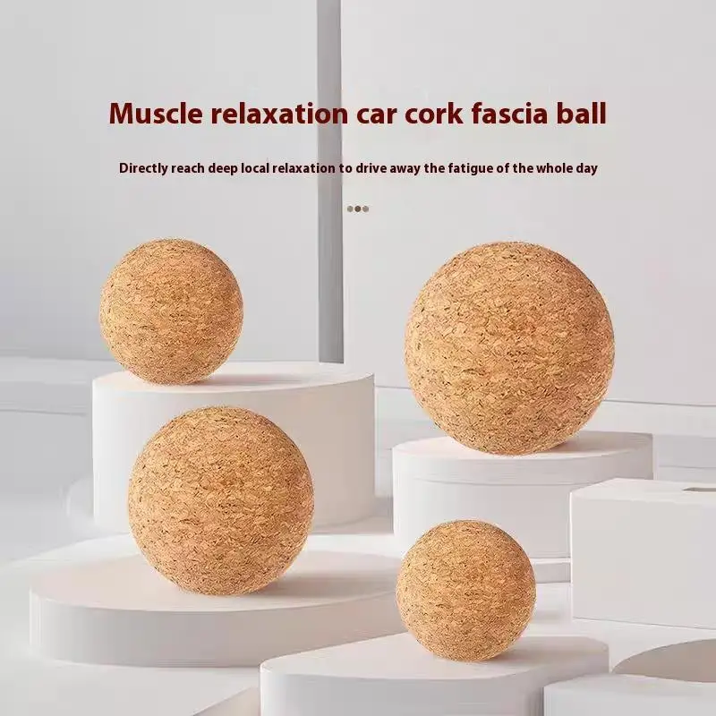 [YOUU]Cork Massage Ball Back Massage Foot Massager Yoga Ball Tension Release Therapy Myofascial Ball Relax Muscles Trigger Point