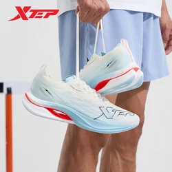 Xtep Running Shoes For Men 2024 Summer Breathable Men's Sports Shoes CPU Material Jogging Shock Absorption Sneakers 976219110048