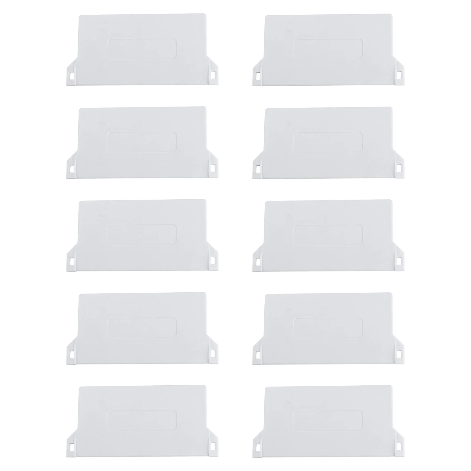 

10PCS Vertical Blind Accessories 89mm PVC Bottom Weights Slats White Plastic Fittings Straight Line Blinds Curtains