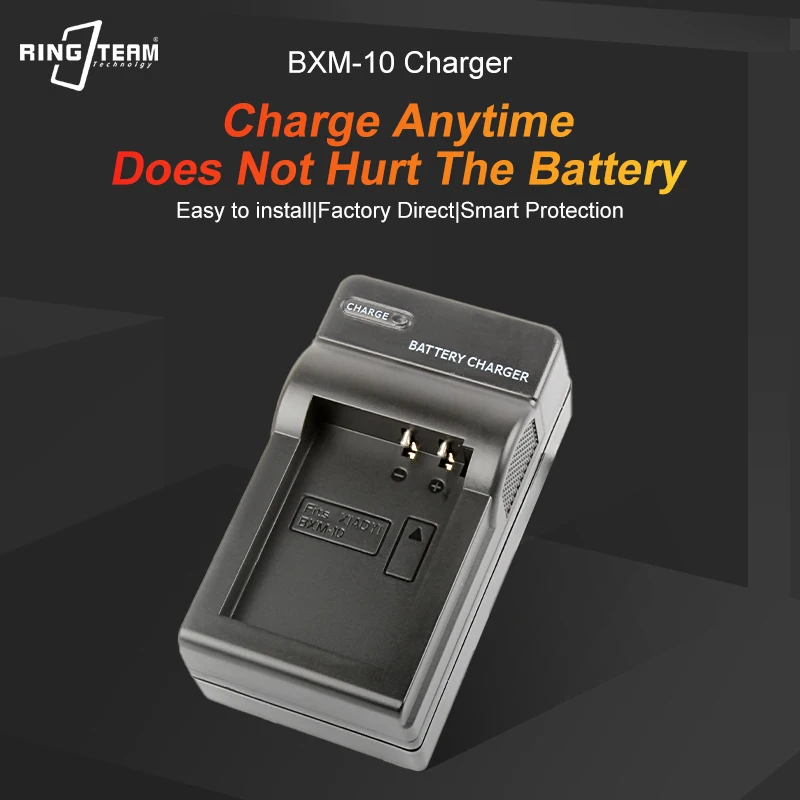 for Xiao Yi-M1 Yi M1 Mirrorless Camera BXM-10 BXM10 Battery AC Charger Free EU/UK/AU Small Conversion Plug