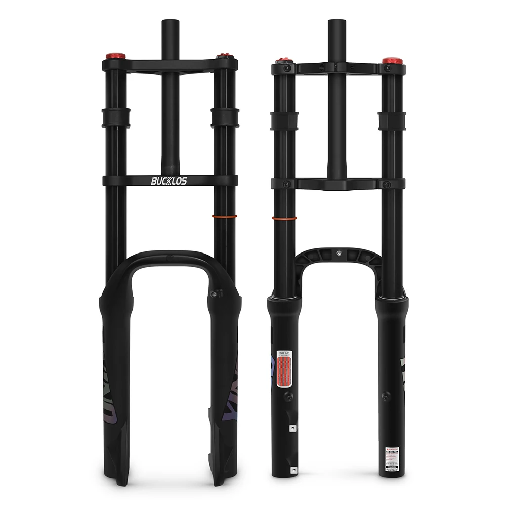 BUCKLOS 20 Zoll Fahrradgabel Federung Faltradgabel für 2,5/3,0/4,0/5,0 Reifen 9*135mm E-Bike Gabeln Schnee- und Strandfahrradgabeln – Detail 7