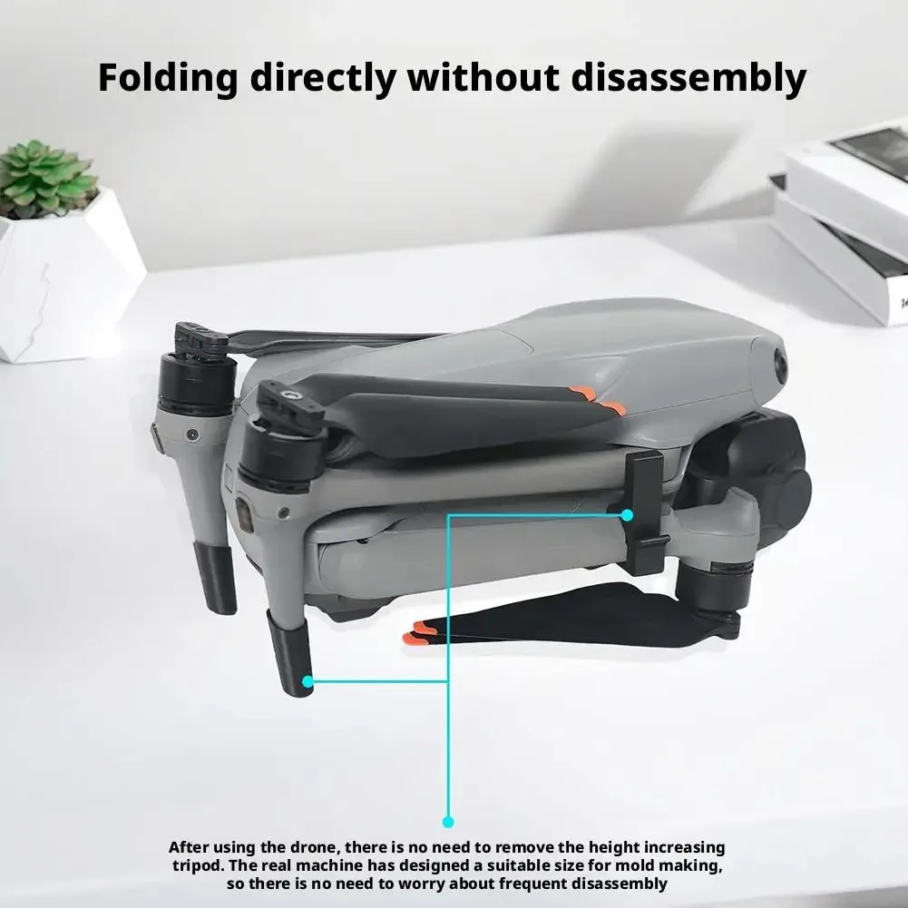 Supporto Di Atterraggio Per Drone Dji Air 3S, Treppiede Rialzato, Protezione Gimbal, Staffa Fissa, Gamba Di Supporto Per Accessori Dji Air3S