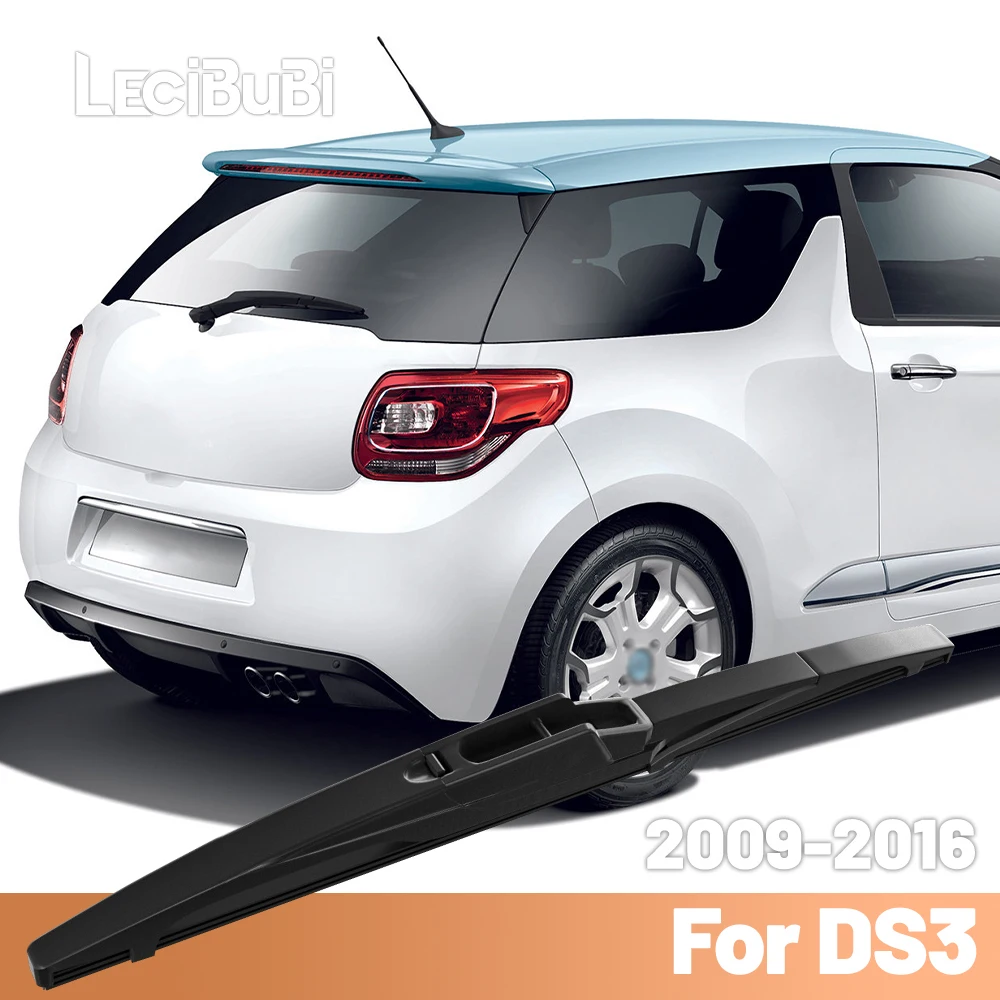 Für Citroen DS3 2009-2016 2010 2011 2012 2013 2014 2015 Heckscheibe Scheibenwischerblatt Heckscheibenwischer Zubehör