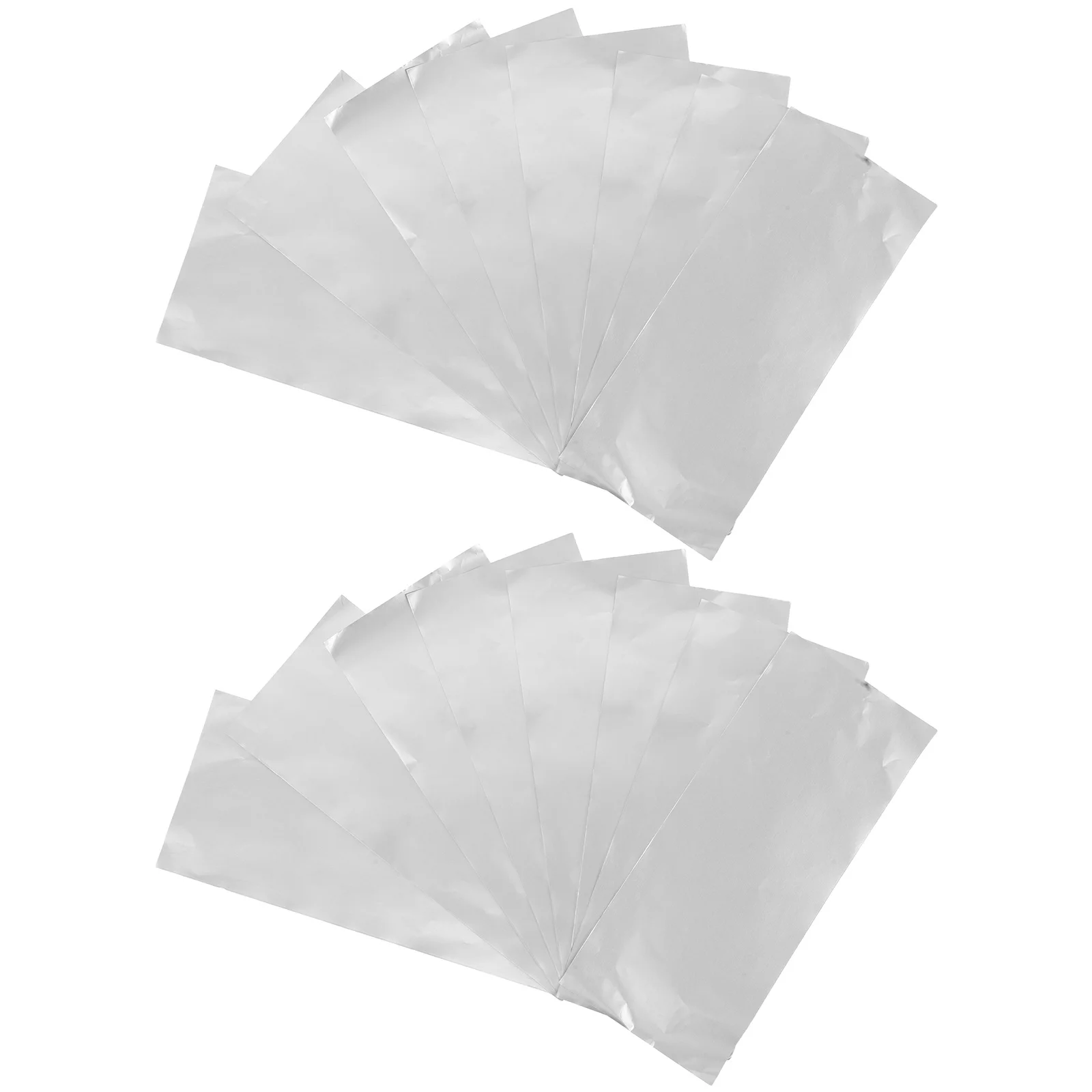 

30Pcs Hair Salon Foil Sheets Aluminum Hairdressing Foils Heat Insulation Highlighting Dyeing Perming Supplies