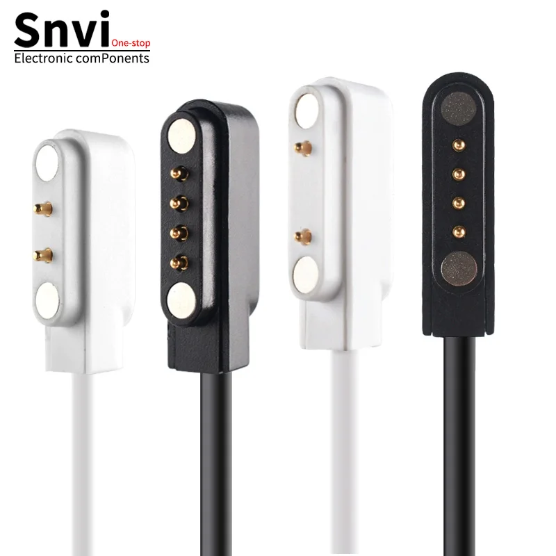 Original Charging Cable for Kids' Smart Watches, Universal Magnetic Data Cable with 2/4 Pins for Smart Bands & Watches