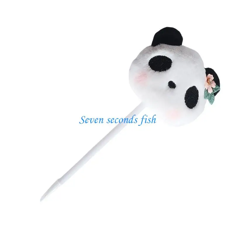 

L74B 4Pcs Funny Animal Ballpoint Pen for Student Children Game Reward Cartoon Panda Ballpoint Pen Christmas Stocking Fillers