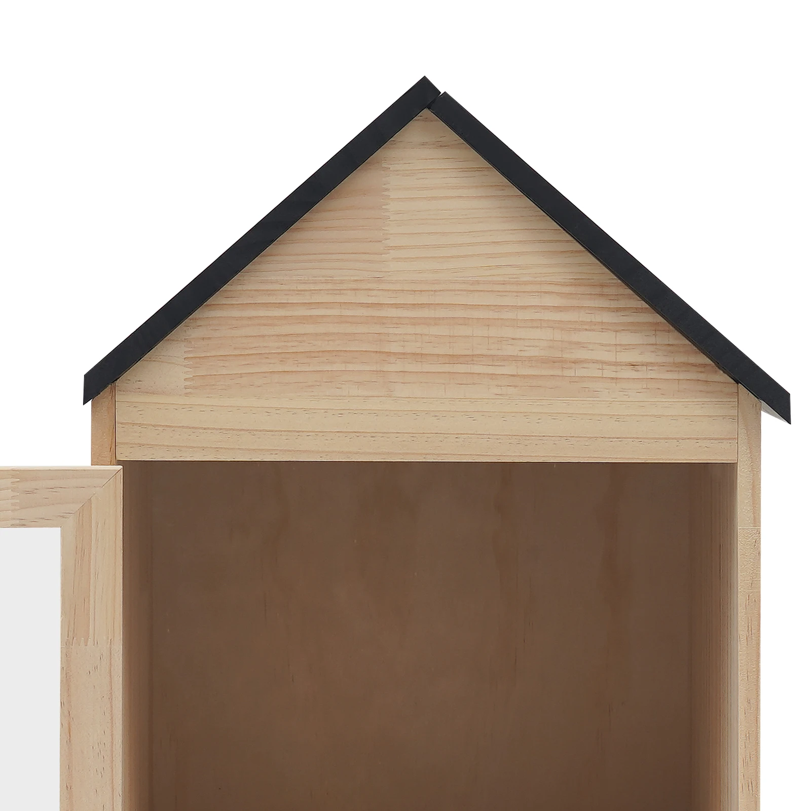 صندوق مكتبة صغير مكون من طبقتين، صندوق تخزين كتب خشبي لمجتمع الجيران والمدارس مشاركة الكتب والصحف