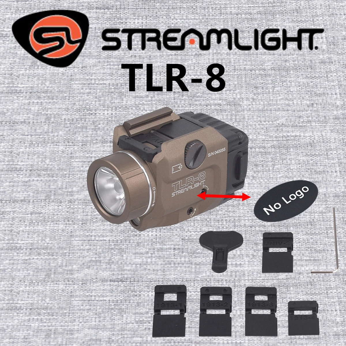 Streamlight TLR-1 TLR-1HL TLR-3 TLR-4 TLR-7 TLR-8 TLR LED 懐中電灯