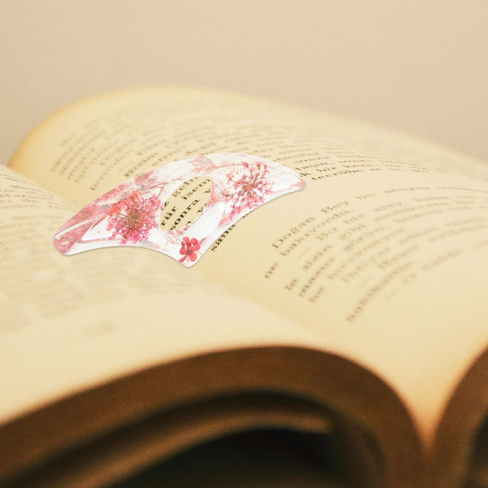 

Small Book Page Holder Reusable Thumb Ring Page Spreader for Reading Finger Book Holder Convenient Lightweight Reading