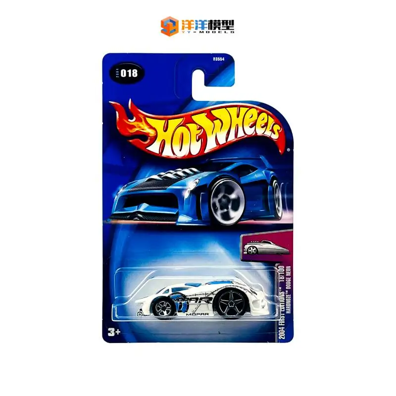 

Hot Wheels 1/64 2004dodge neonmopar Hardnoze Коллекция литых под давлением моделей тележек из сплава, украшения