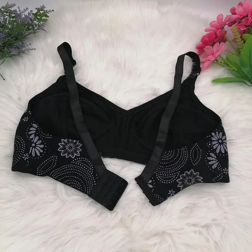 Wire free bra 54F 54E 54DD 52F 52E 52DD 50F 50E 50DD 48F 48E 48DD 46F 46E 46DD 44F 44E 44DD sexy cotton lingerie women bras C30