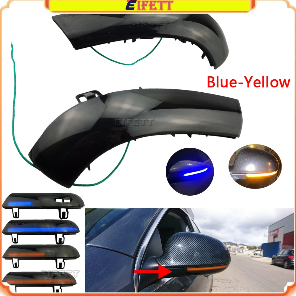 

New LED Dynamic Turn Signal Blinker Side Mirror Indicator Light For VW Golf 5 Variant 2007-2008 VW GTI MK5 2004-2008