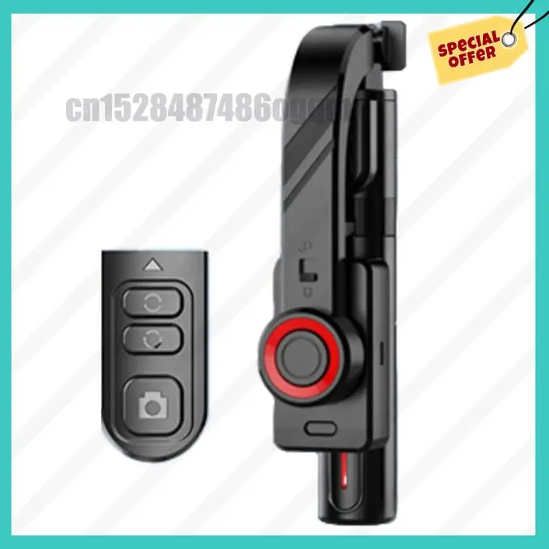 -ABJZ Gimbal Stabilizer Selfie Stick Foldable Wireless Tripod With Bluetooth Shutter Monopod