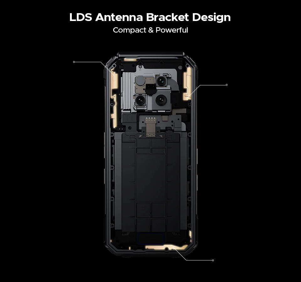 Global Version DOOGEE V Max Play 5G Projector Rugged Phone 6.78" 20500mAh Battery Dual Camping lights Dimensity 7300 NFC Phone