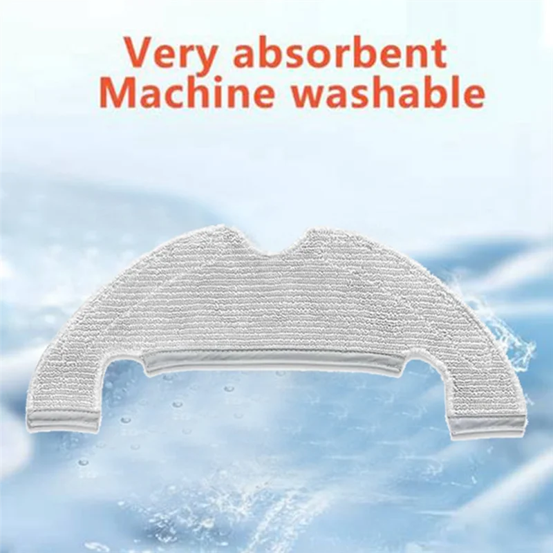 

ABGH-For Xiaomi Robot Vacuum X10 B102GL Replacement Spare Parts Washable Main Side Brush Hepa Filter Mop Cloth Dust Bag