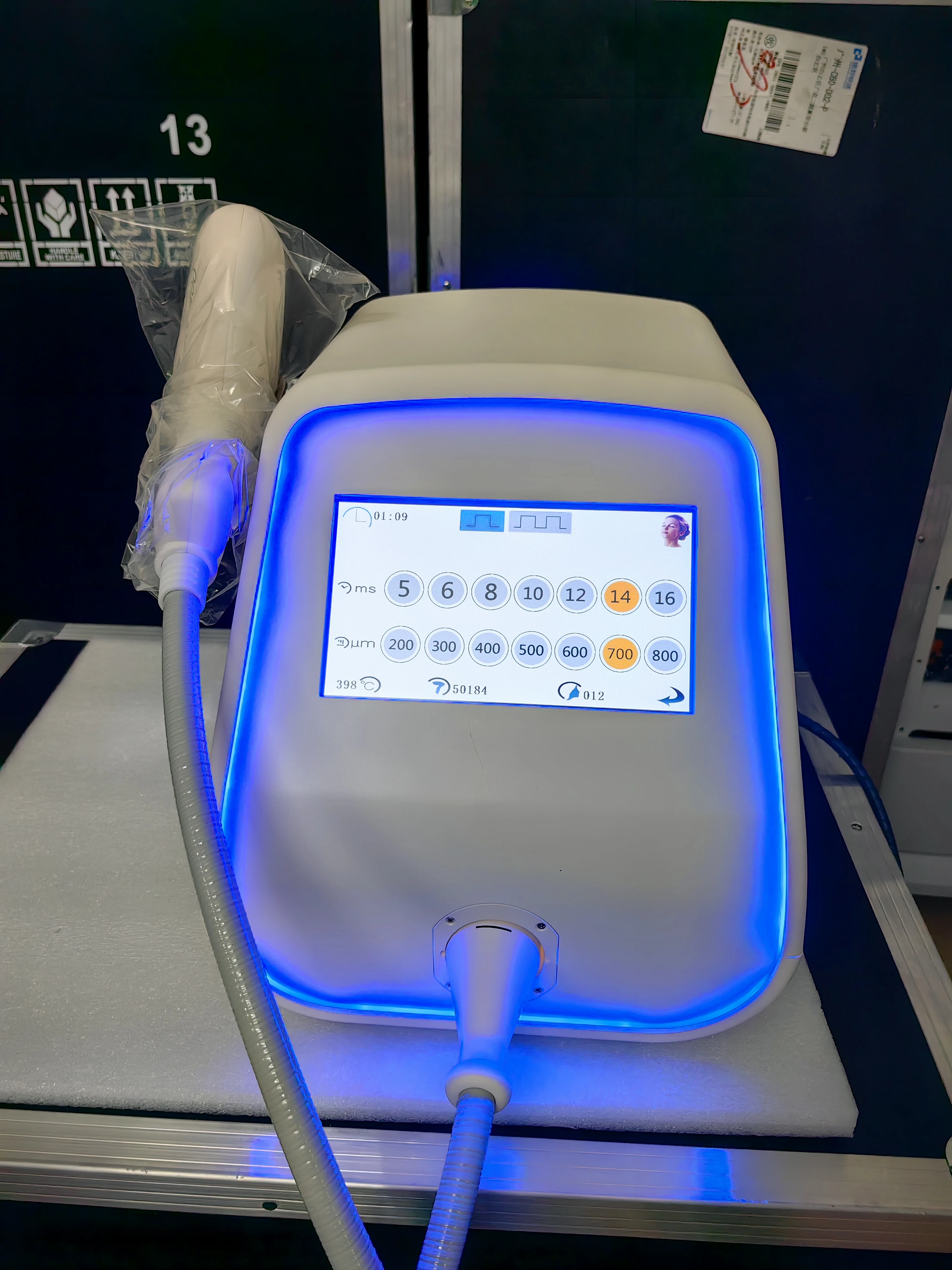 Tixel térmica fracionária cicatriz remoção máquina, RF rejuvenescimento da pele, Face Lift, removedor de rugas, estrias remoção ferramenta, Novel