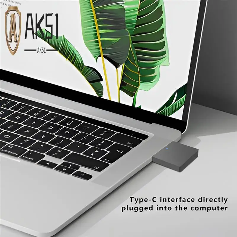 

AK51-2230 M.2 SSD Enclosure, 10Gbps Nvme To USB Type-C, Aluminum Hard Drive Case For PC And Laptop
