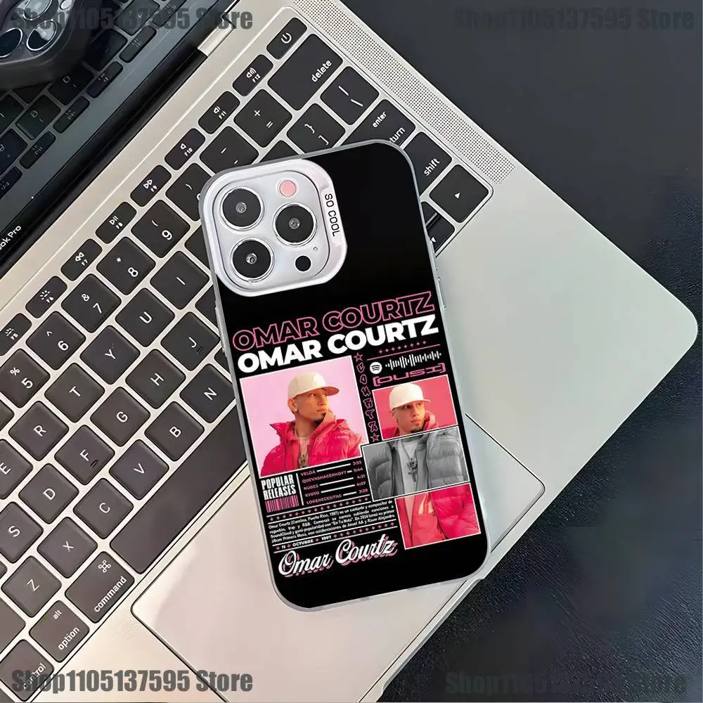 حافظة هاتف Primera Musa Omar Courtz لهاتف iPhone 17,16,15,14,13,12,11,Pro,XS,Max,Plus,Mini,SE4,E غطاء أبيض غير لامع مقاوم للصدمات #6