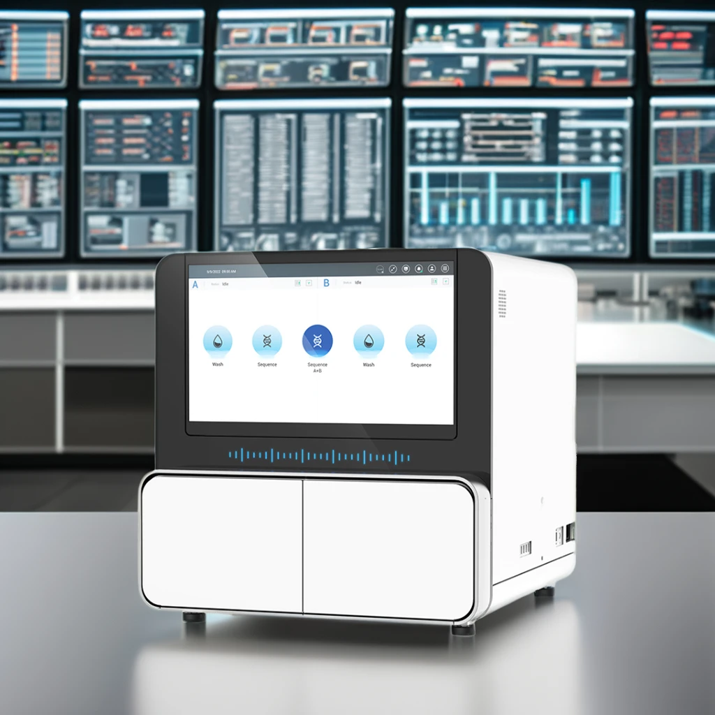 Fluorescência Quantitative PCR Machine, instrumentos analíticos clínicos, RT, tempo real de alta resolução Sequencing System, venda quente