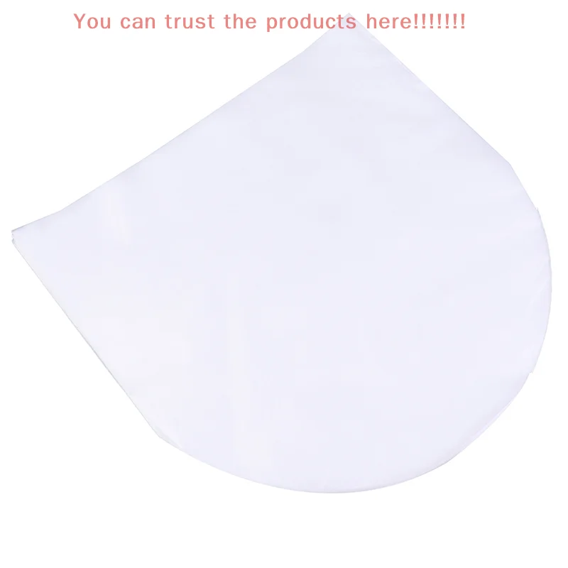 

50pcs Plastic Semi-circular Anti-static Film Bag Black Film Protective Bag Curved Disc Bag