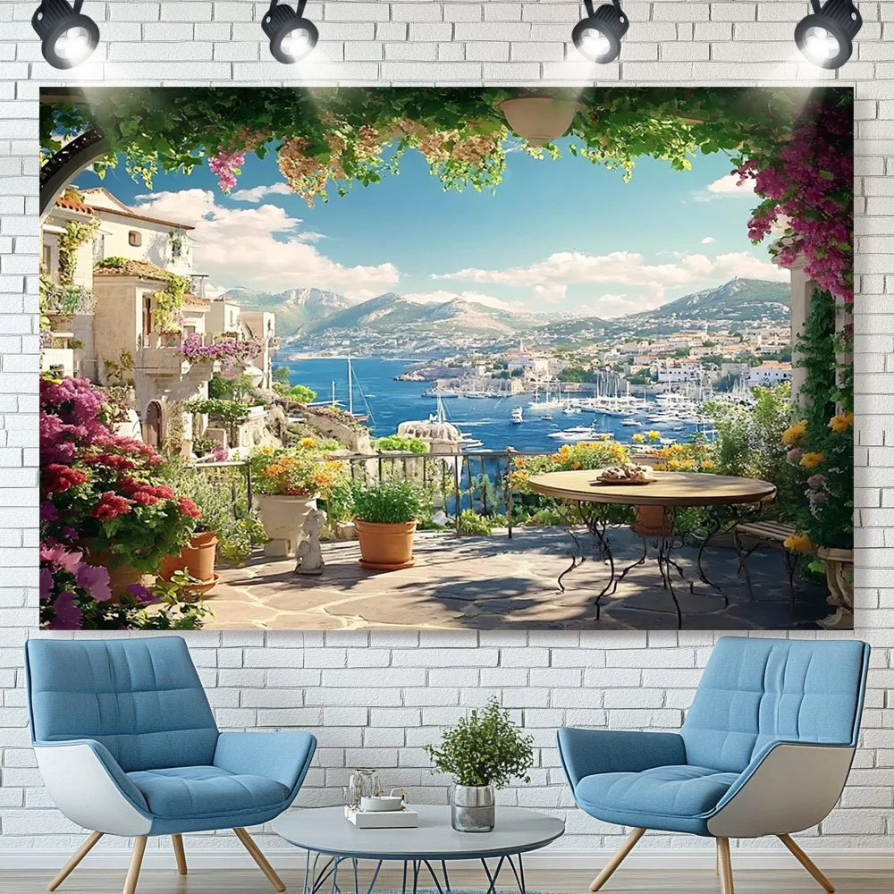 عمل ثنائي الأبعاد يصور حديقة خ - مراجعة Interior Design Years Of School وسعره