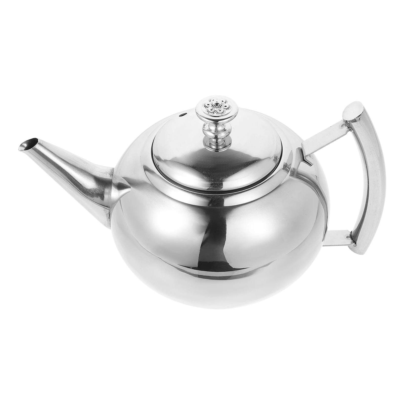 

Coffee Strainer Stainless Steel Kettle Tea Pots Metal Teapot with Travel Infuser