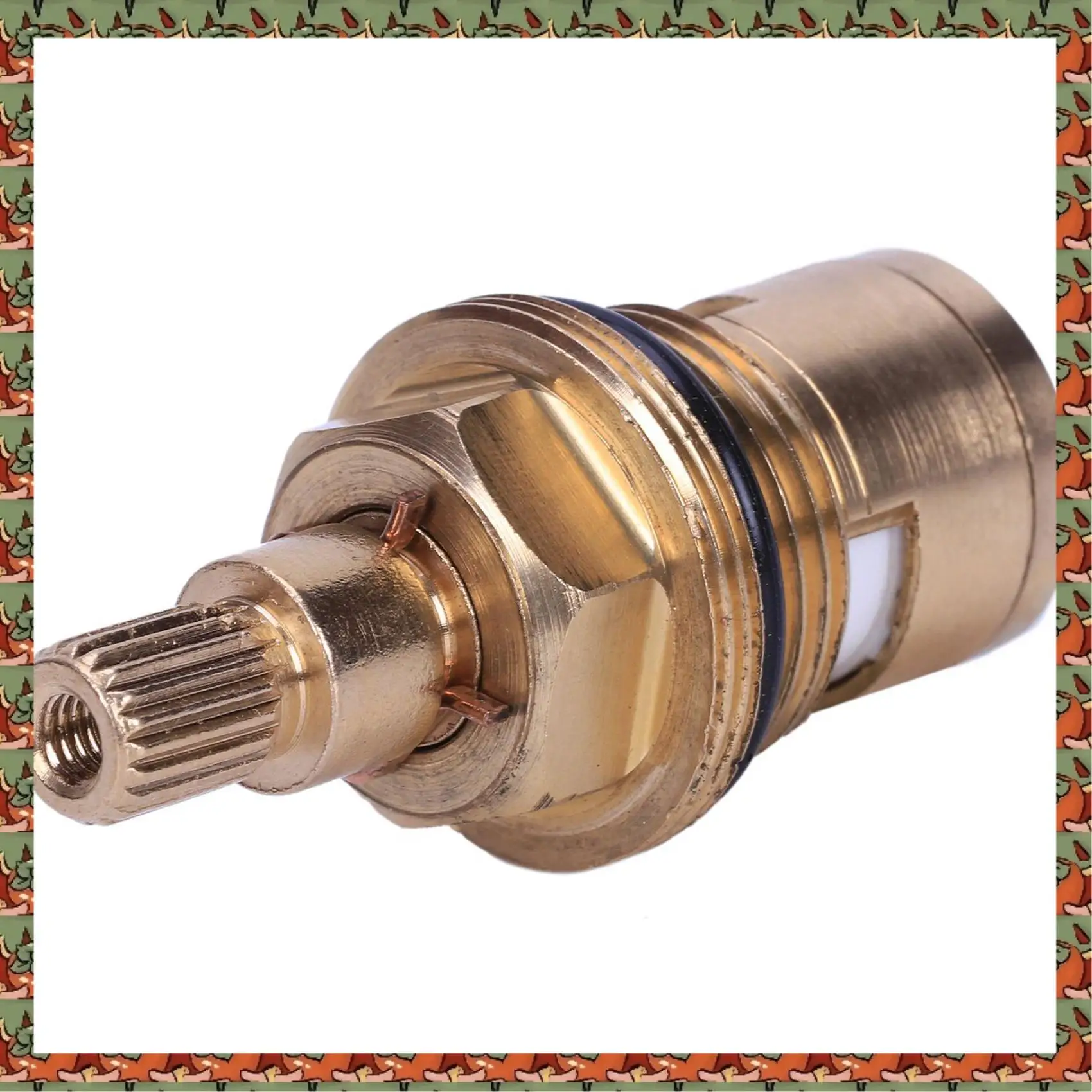 

ABLQ 5 шт. сменный латунный дисковый кран, вставка вводного картриджа, четвертьоборотный