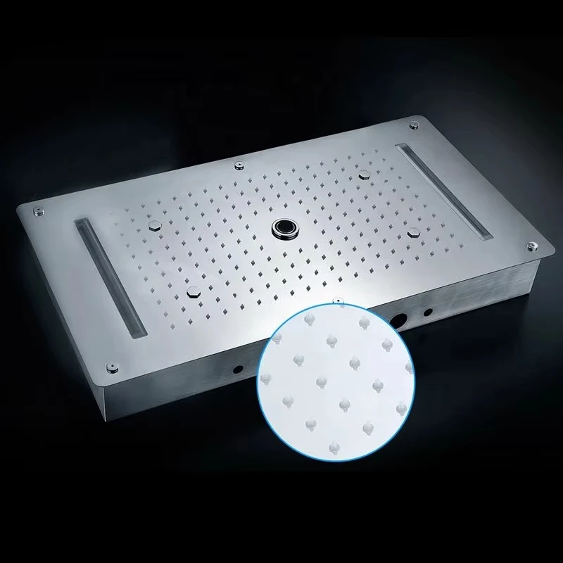 Hot and Cold LED Shower 304 SUS Ceiling Large Shower Set Rainfall, Waterfall, Column , Mist