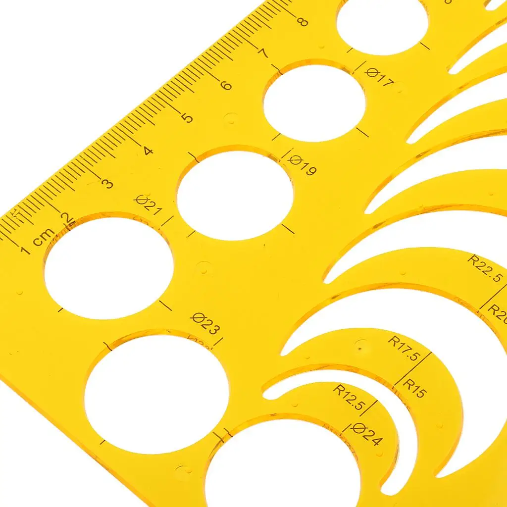 Plastic Drawing Ruler Templates Drawing Drawing Tools for Quilting Patchwork