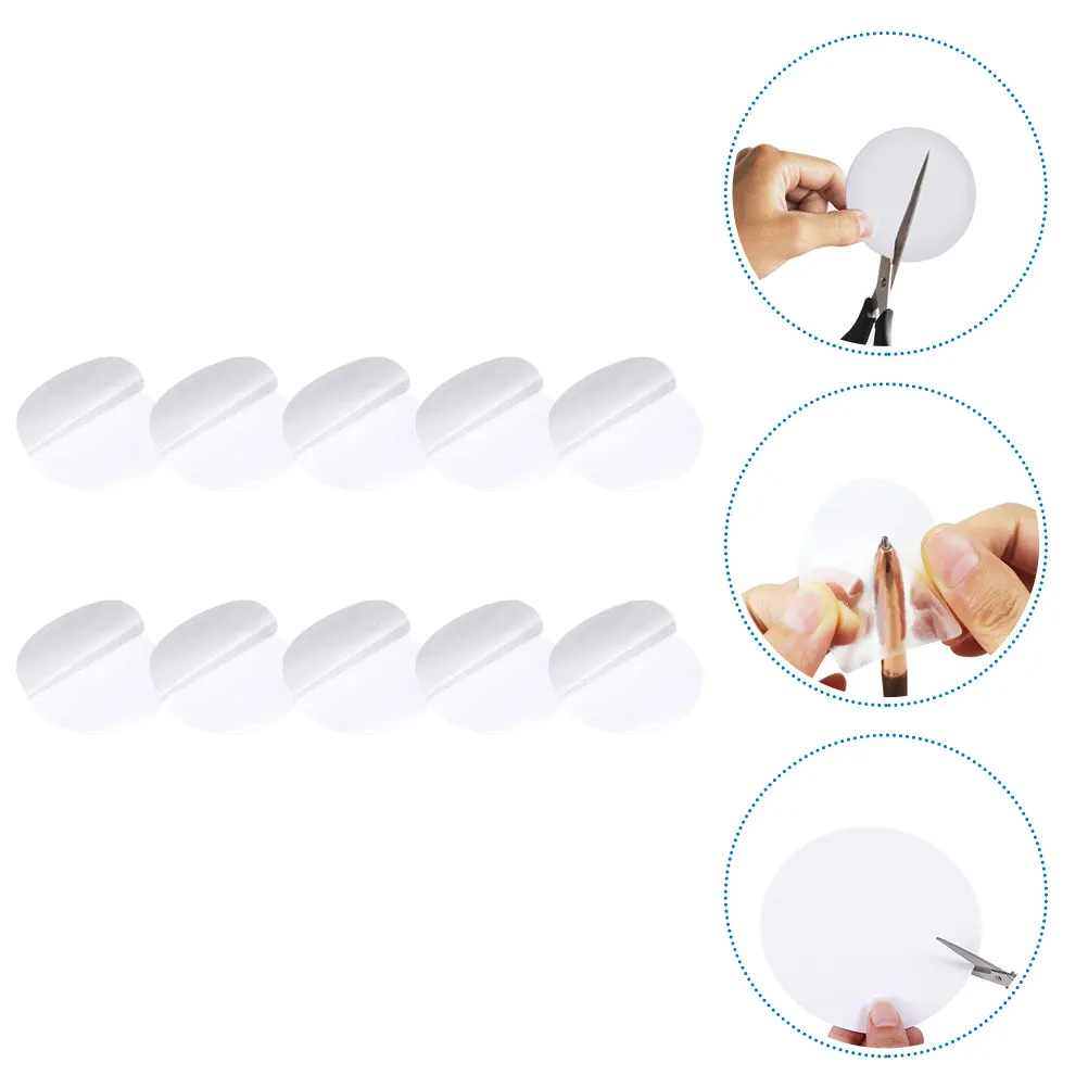 

10pcs Inflatable Swimming Ring Repair Patch Pvc Sturdy Leakproof Adhesive Patches For Kayak Canoe Boat Sofa Water