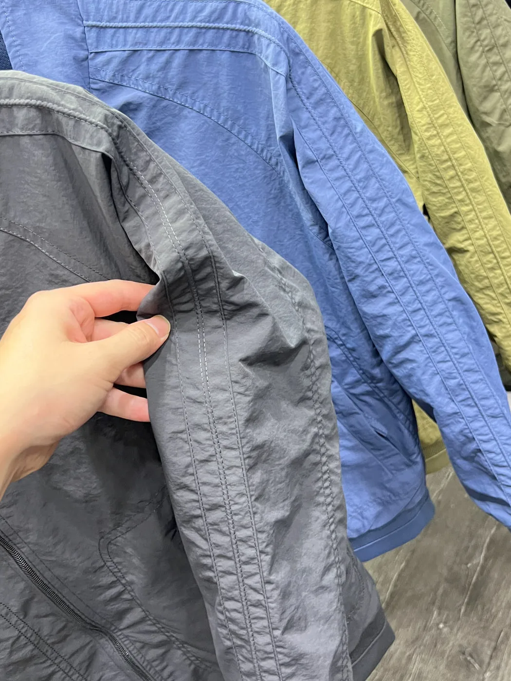 Dopamine Color Series Windproof Water-Resistant Quick-Drying Breathable Men's Stand Collar Outdoor Jacket Spring Autumn New A...