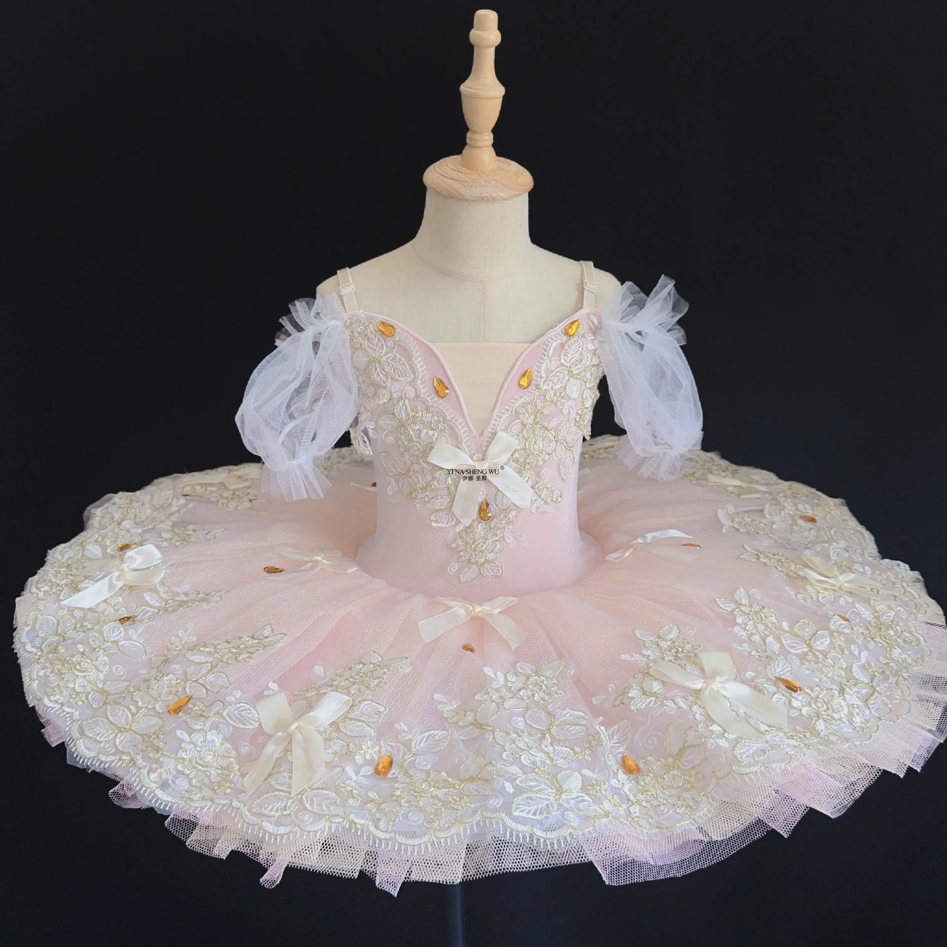 

Профессиональная балетная пачка для детей и взрослых, платье принцессы-балерины для девочек-подростков, танцевальный костюм «Лебединое озеро», одежда, детский балетный наряд