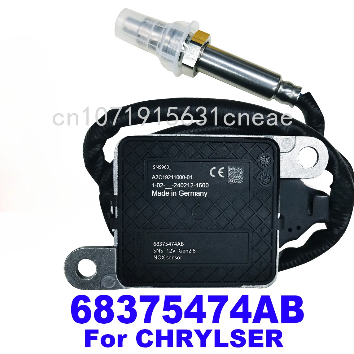 

68375474AB Nitrogen Oxide Sensor Nox Sensor For Ram 3500 6.7L L6 - Diesel 2019-2021