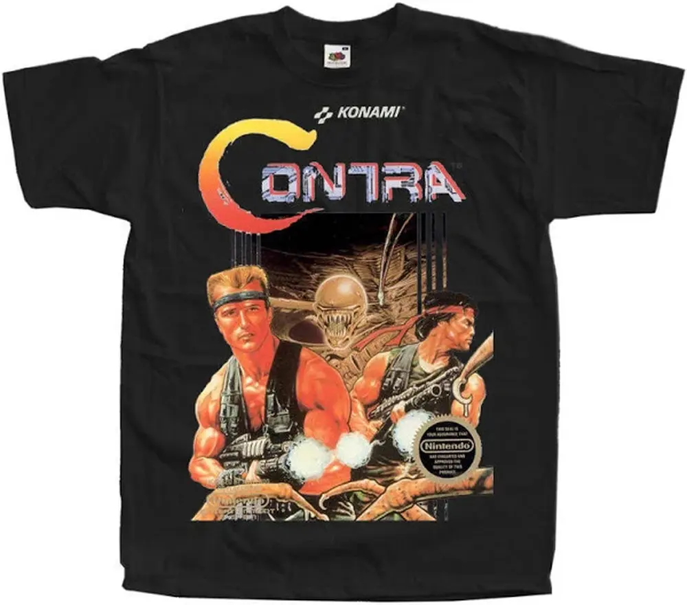 

p07 game Contrafans TEE T-shirts for both men and women clothes 2025 new Graphic Streetwear 100% Cotton