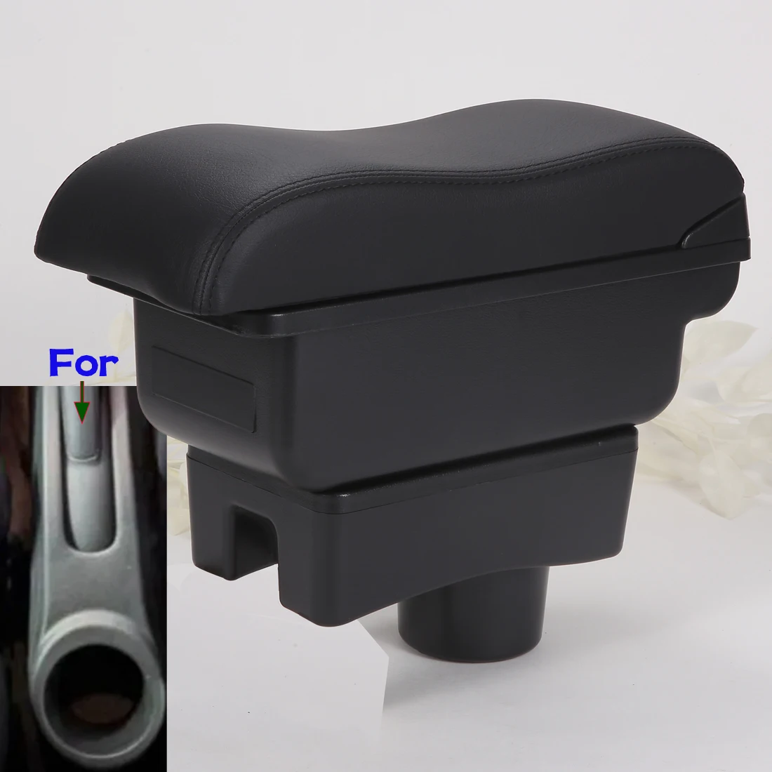 

Для Toyota Aygo X подлокотник для Toyota Aygo, автомобильный подлокотник, детали для модернизации, автоматический ящик для хранения, кронштейн для усиления деталей интерьера