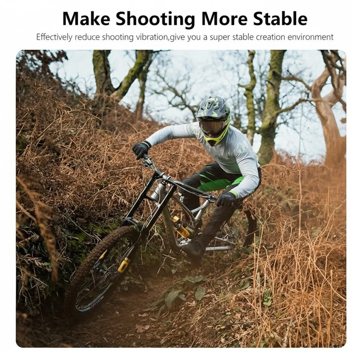 T19C Bike Handlebar Camera Mount Motorcycle Monopod Bicycle Panoramic Mount Invisible Selfie Stick Bracket for GoPro DJI