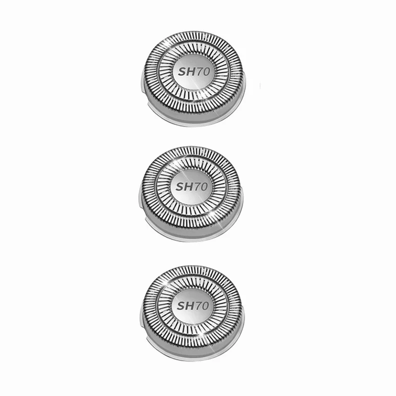 SH70 Replacement Heads Blades Fit for Philips Norelco Series 7000 Double Blades for Norelco 7000 Replacement Heads