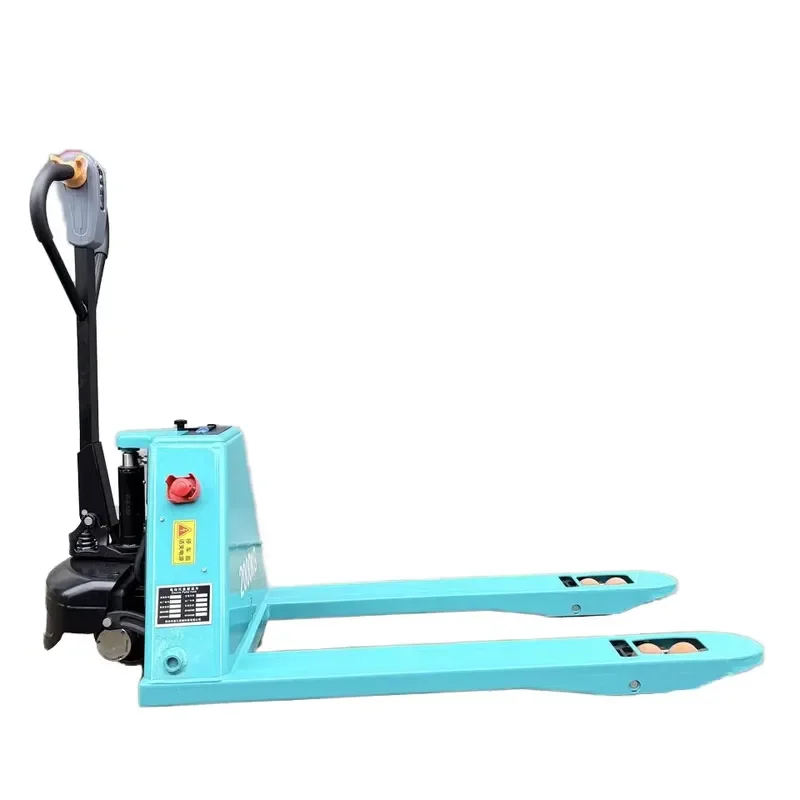 Economical 2 Ton Lithium Ion Battery Electric Pallet Truck CBD20 Heavy Duty Warehouse Forklift Material Handling Equipment