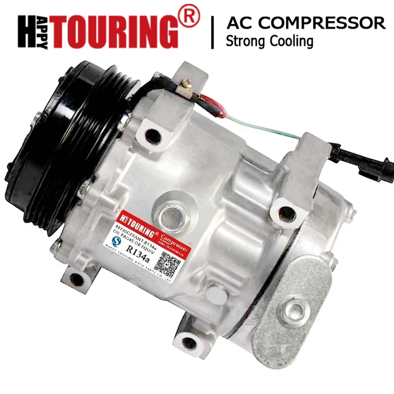 Sanden SD7V16 ACCompressor for Fiat Ducato Bus Ducato Kasten Citroen 71721760 504005418 71721759 504384357 1822 1835 1178