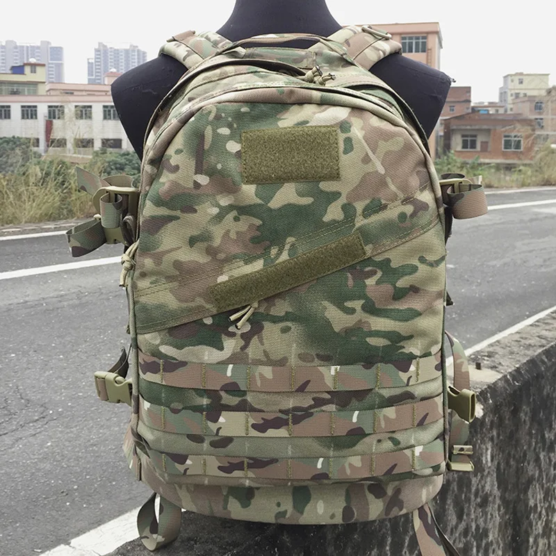 

Outdoor Sports Tactical Multifunctional A3 Backpack Shoulders Bag Mountaineering 3D Hiking Bag