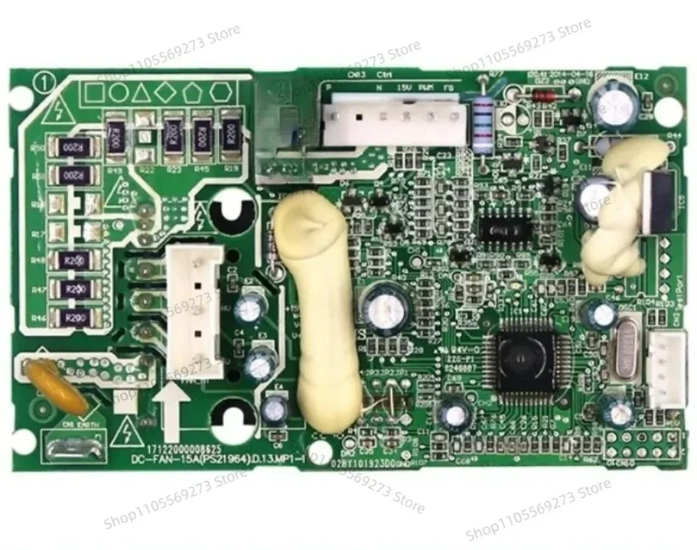 Used for Midea air conditioning fan module DC-FAN-15A (PS21964) D.13.MP1-1 17122000008625