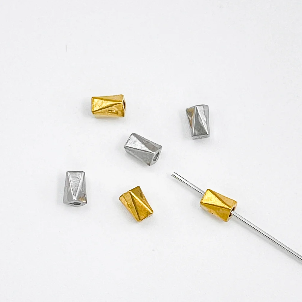 Hartelijk ontwerp 3*5MM 100 stuks sieraden accessoires/spacers/handgemaakt/DIY bevindingen/roestvrij staal/kralen voor armbanden # 195553