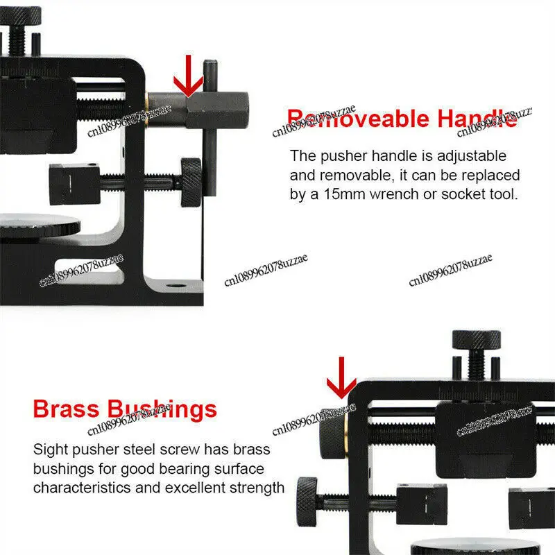 Aluminum Alloy Adjustment Tool Universal Front and Rear Crosshair Corrector Tactical Multifunctional Adjustment Reticle Clamp